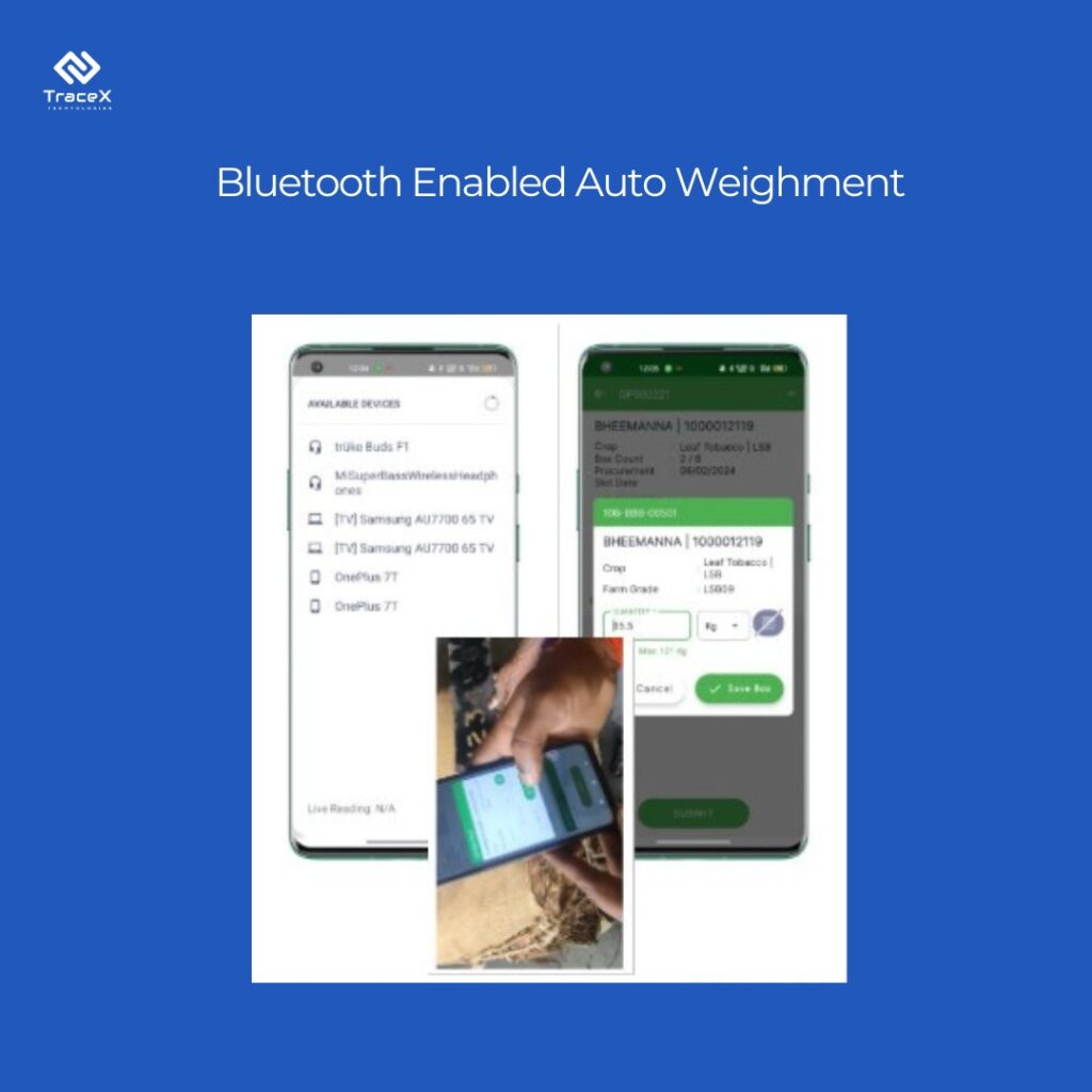 digital weighing integration
